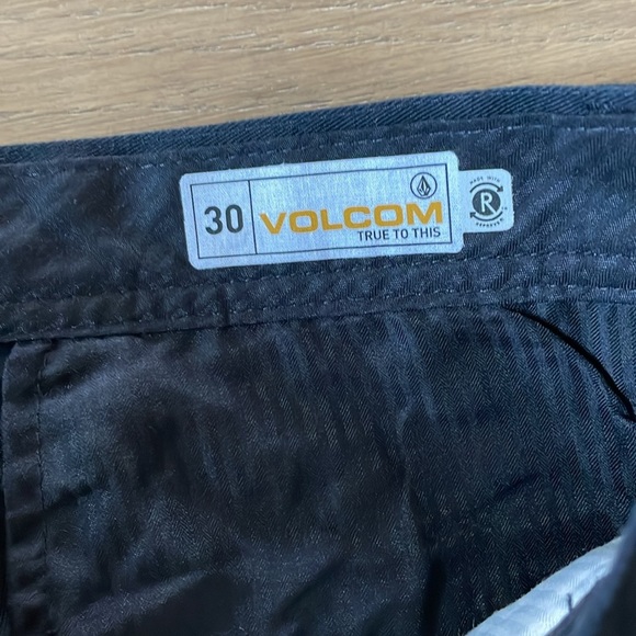 Volcom Black Frickin Modern Straight Size 30X34 NWT - Picture 5 of 12